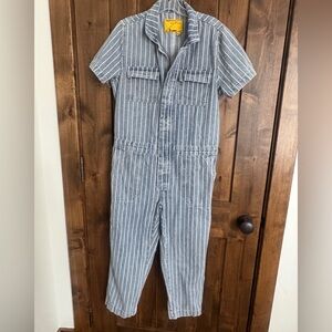 Signature8 Boiler Suit Jumpsuit Denim Stripe M/L